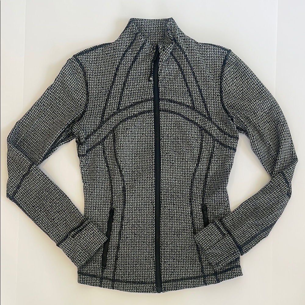 Lululemon Black/Grey Define Jacket Size 6